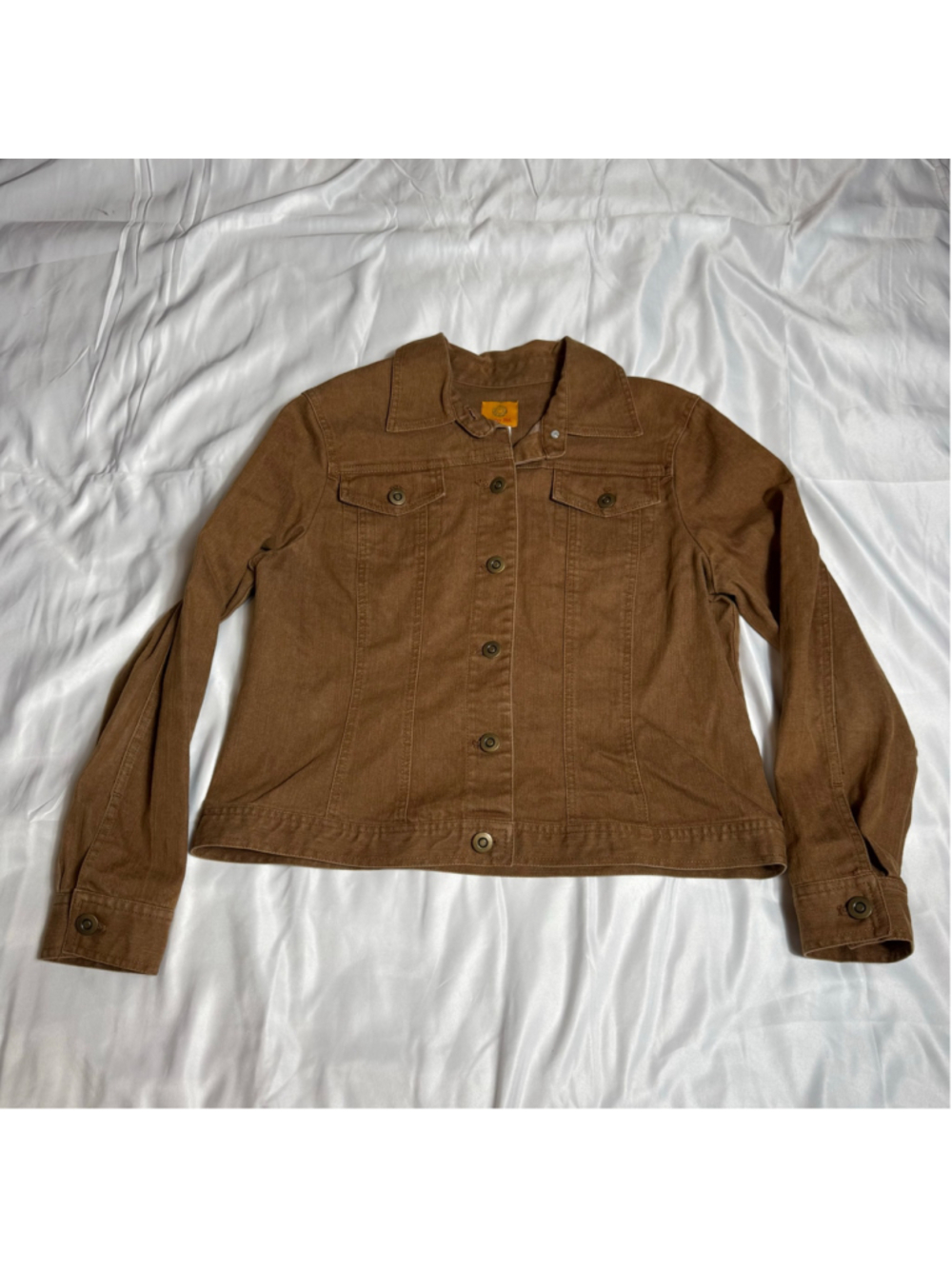 Women's Ruby Rd. Brown Jean Jacket Size 12